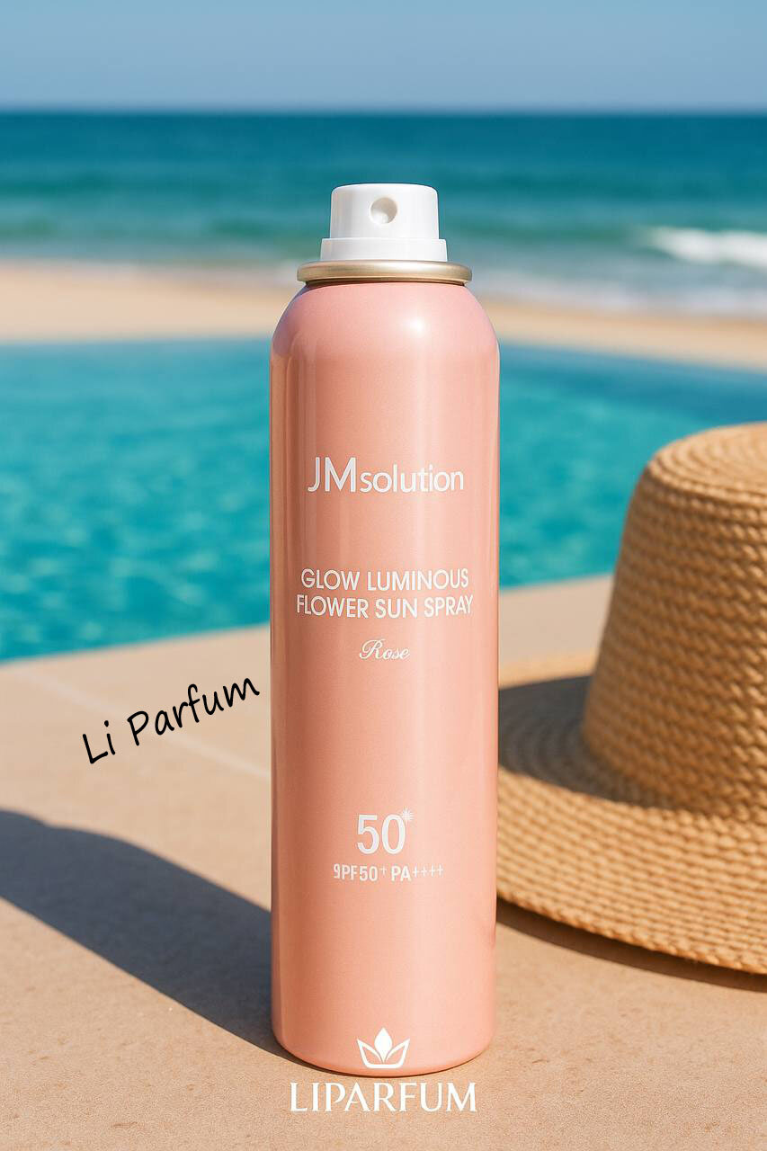 Спрей солнцезащитный JM solution Sun Spray Rose SPF50+, аромат розы, 180мл