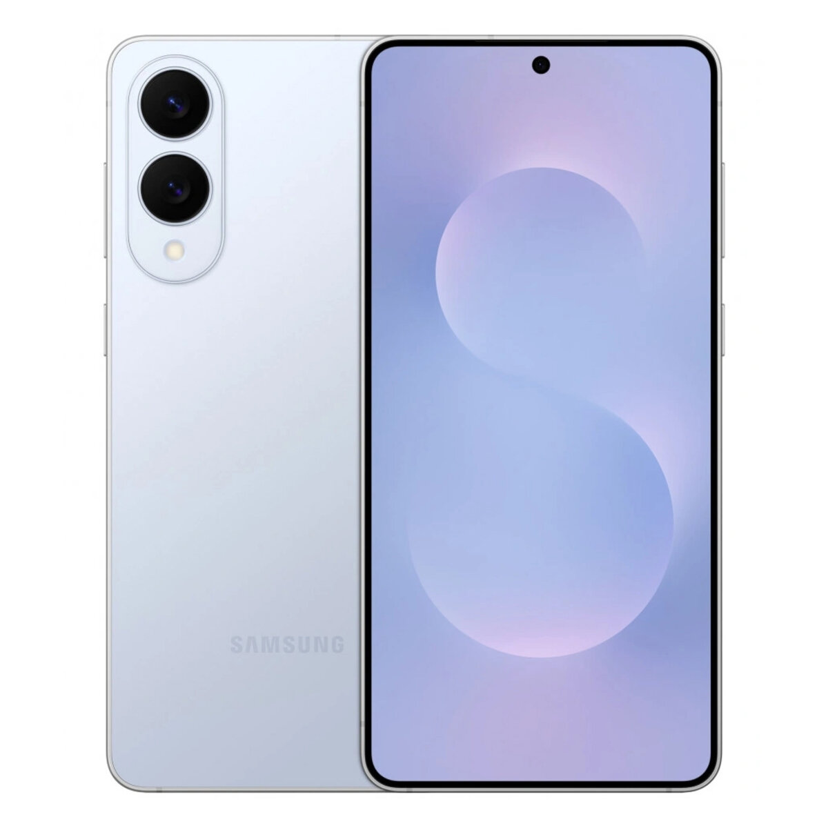 Смартфон Samsung Galaxy S25 Edge, 12/256 ГБ, Титановый голубой/Titanium Icyblue (без RuStore)