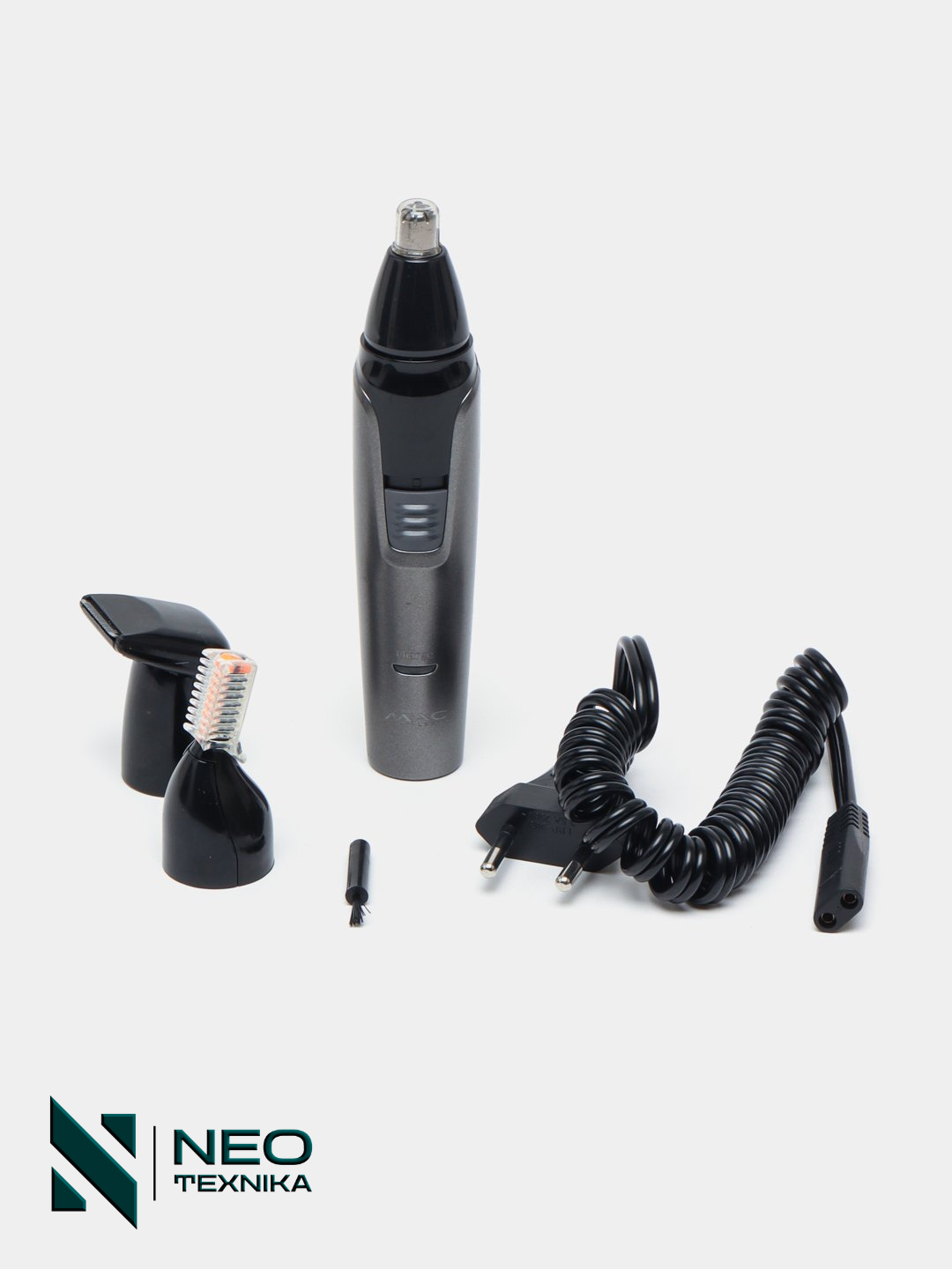 Триммер для тела MAC MC-8814, для носа, ушей, бороды, 3 насадки — фото 1