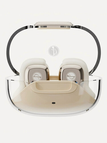 Изображение товара Беспроводные наушники вкладыши BambooBird T20, Bluetooth 5.4, IPX4, 18 ч, бежевый