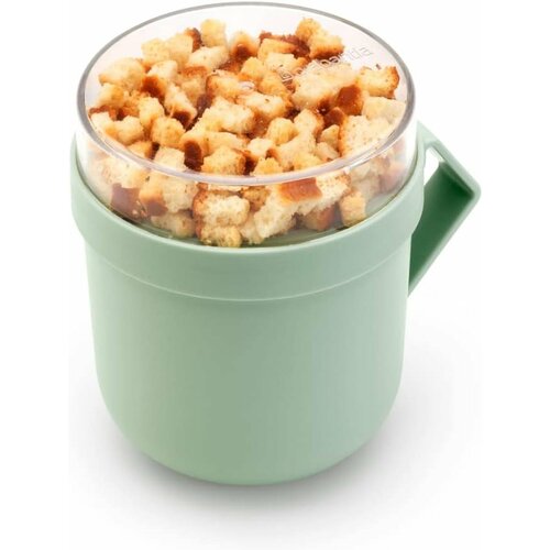 Кружка для супа Make Take Brabantia 13x11x13см 600 мл Цвет Jade Green Нефритовый зеленый B0C5RXPDRD 7022₽