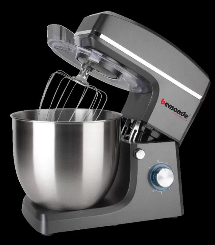 Миксер Bemonde BM-SM1005SB, планетарный, нержавеющая сталь, 1600Вт, 10л
