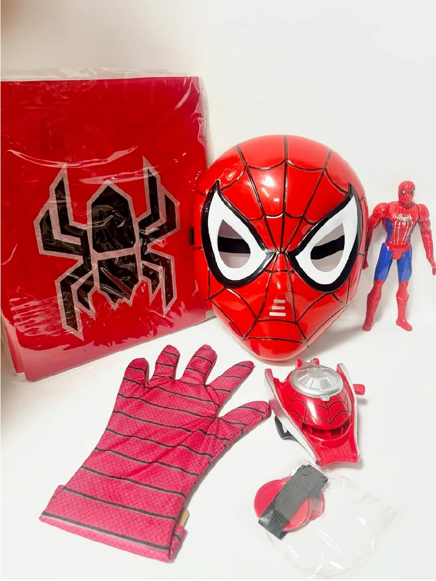 Игровой набор "Человек-паук", маска, бластеры, стрелы, пластик, 3-5, 5-7, лет