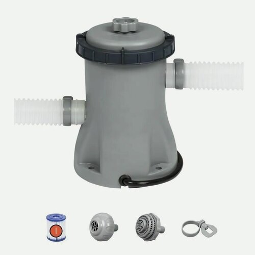 Изображение товара Насос-фильтр Bestway 1249 л/ч для бассейнов 305-366 см, тип I