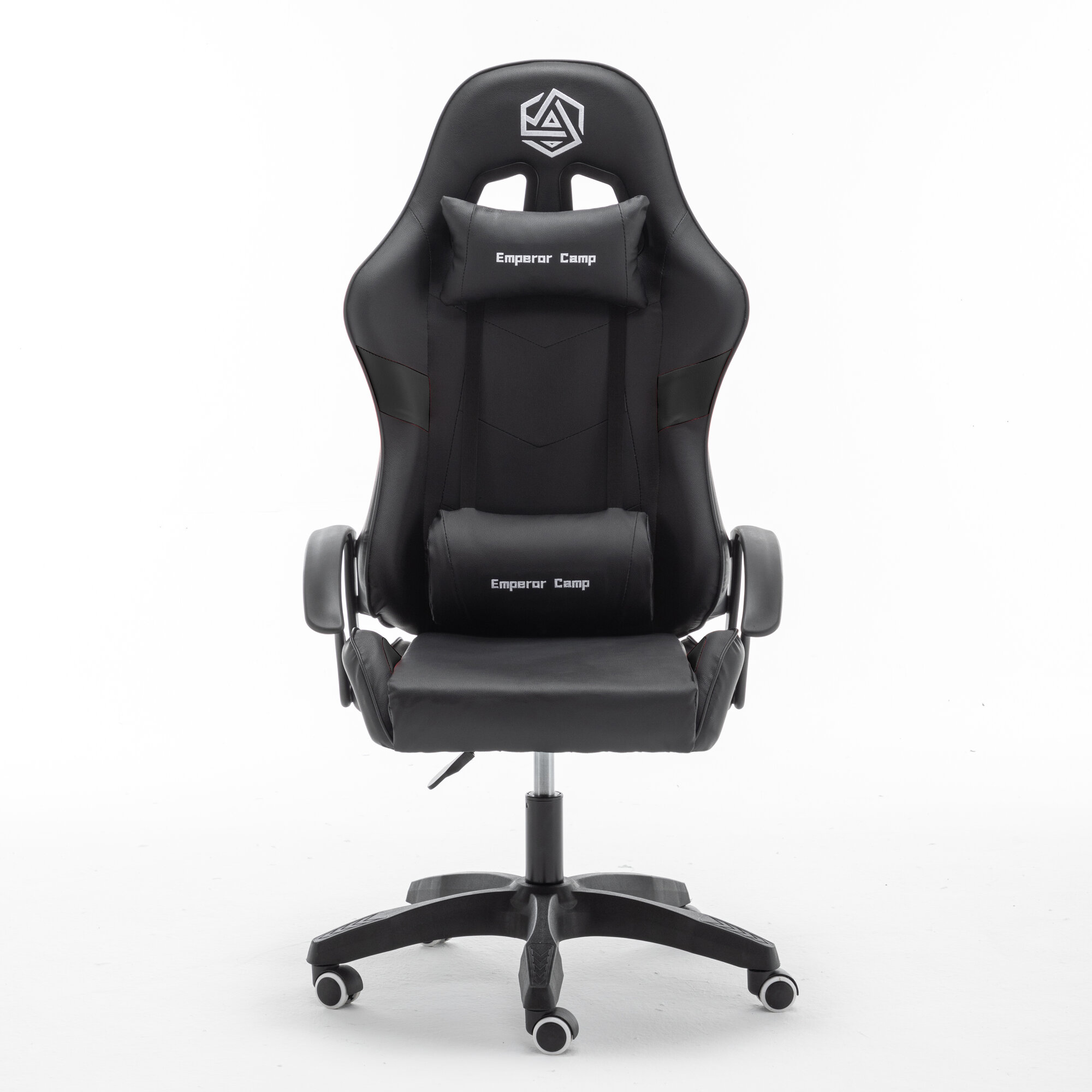 Кресло Стулово игровое черное с массажем