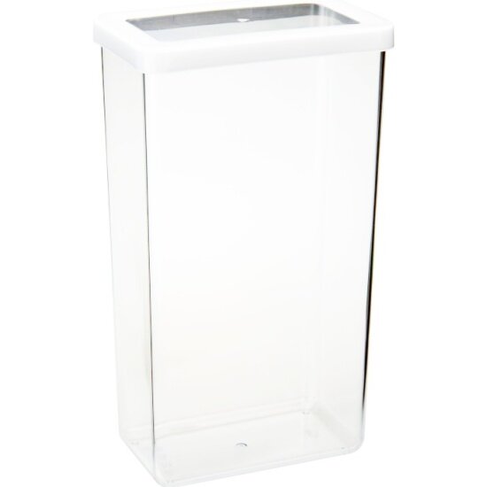 Емкость Idea для сыпучих продуктов степ 32л 16х10х28см М 1299 Белый