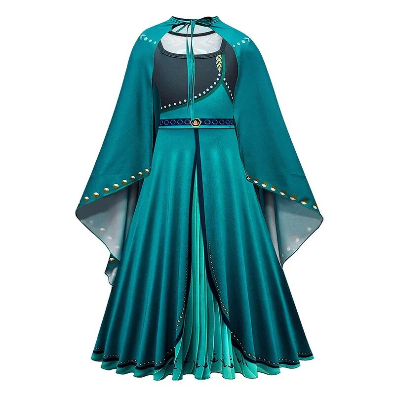 Платье принцессы Анны из Холодного Сердца для девочек 150cm