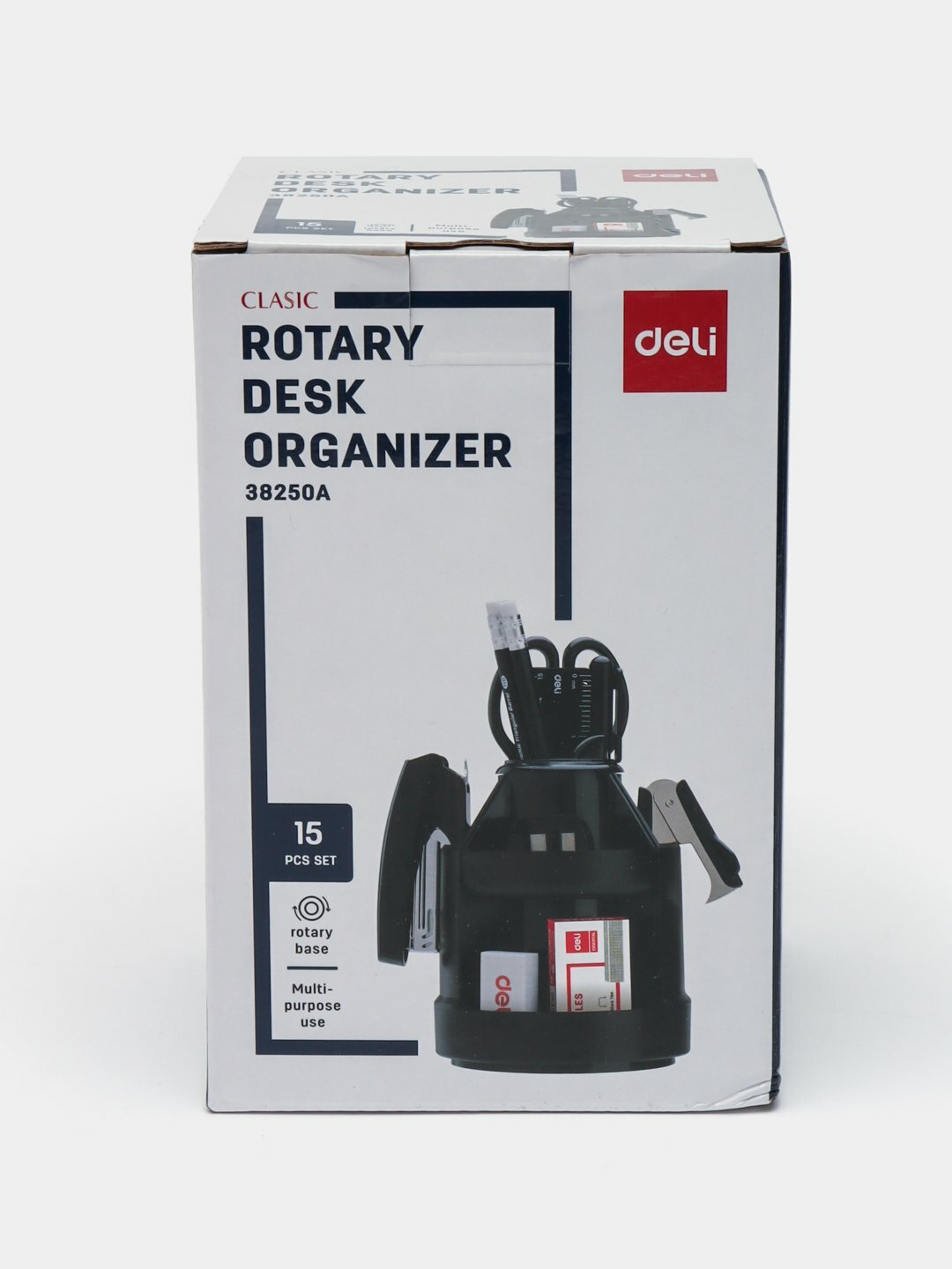 Органайзер дели 38250 — это вращающийся настольный органайзер