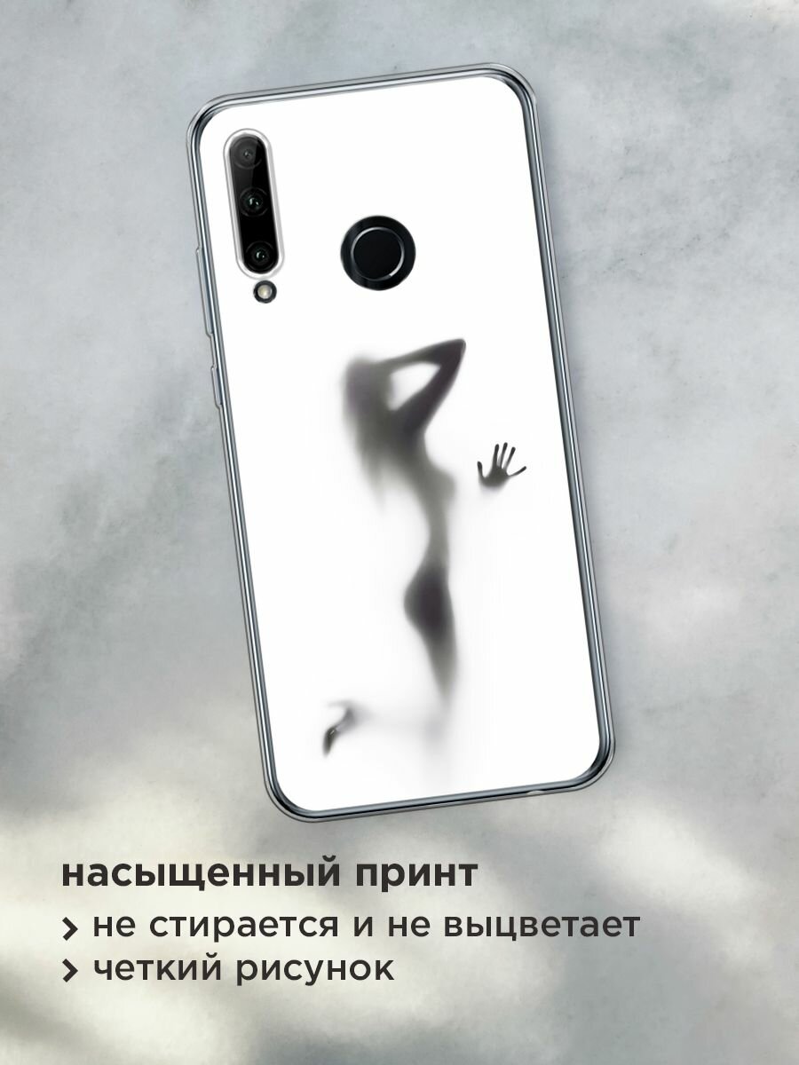 Чехол на Honor 10i/20 Lite 2019/20e/Huawei P Smart Plus 2019 / Хонор 10i с принтом "Стекло в душе" — фото 1