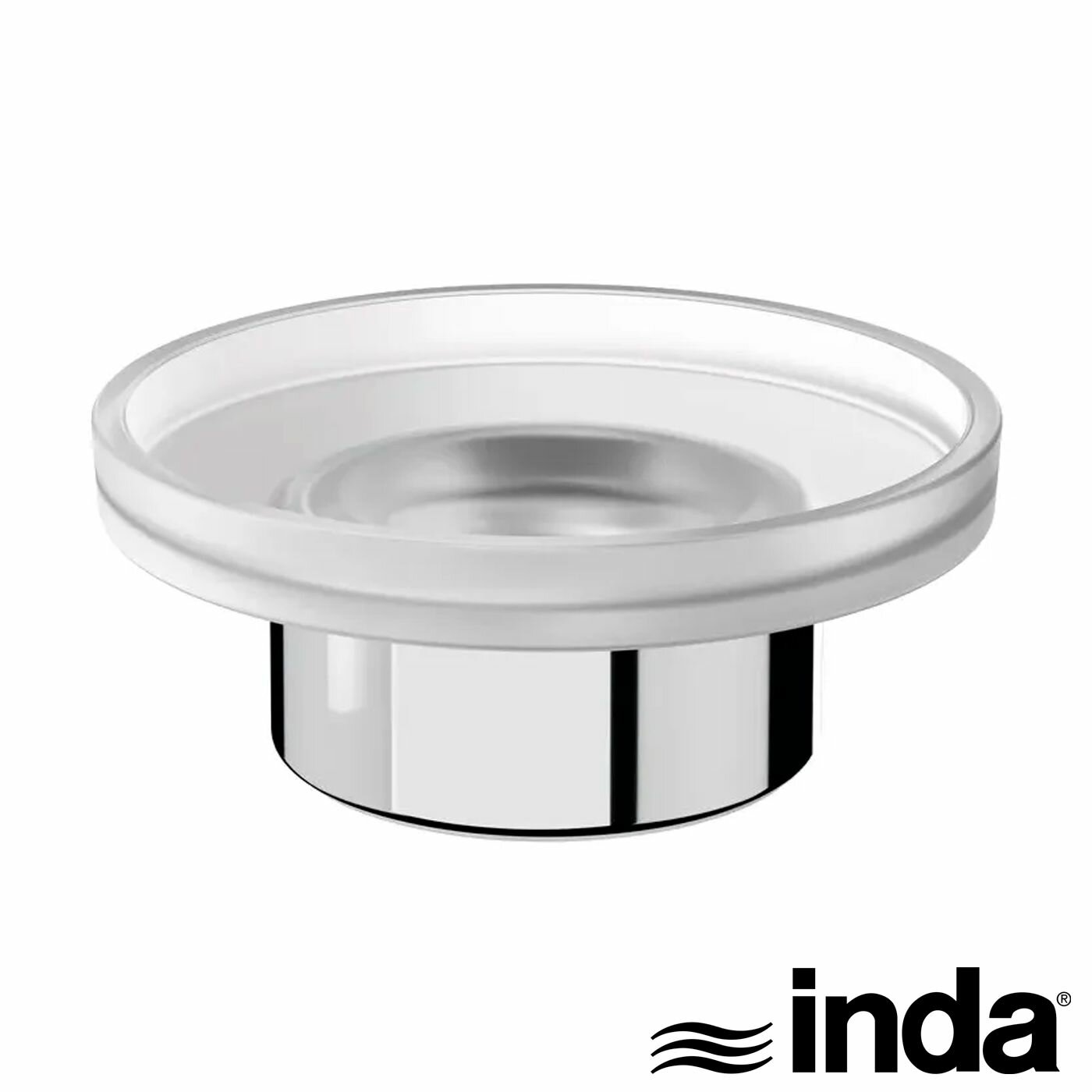 Мыльница для ванной с чашкой Inda Mito A20020CR21