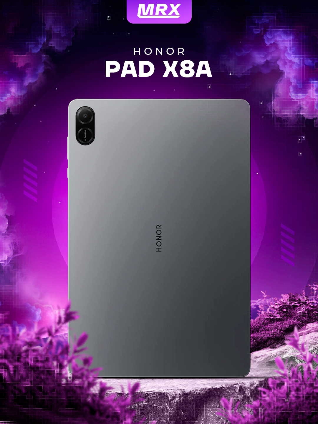 Планшет Honor Pad X8A, 11 дюймов, Android 14, 4/128 Гб, Full HD, 90Гц GRAY