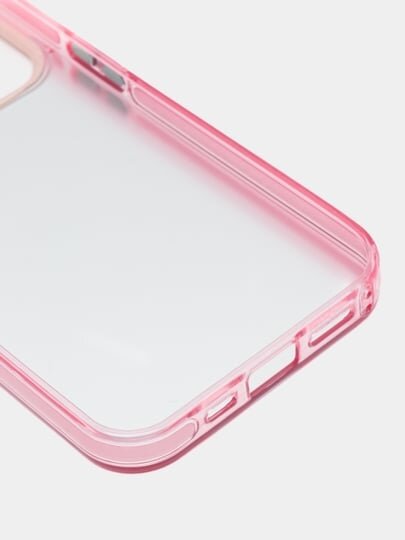 Чехол с бабочкой, для iPhone 14 plus, Пластик, экранирующий, c блестками — фото 1