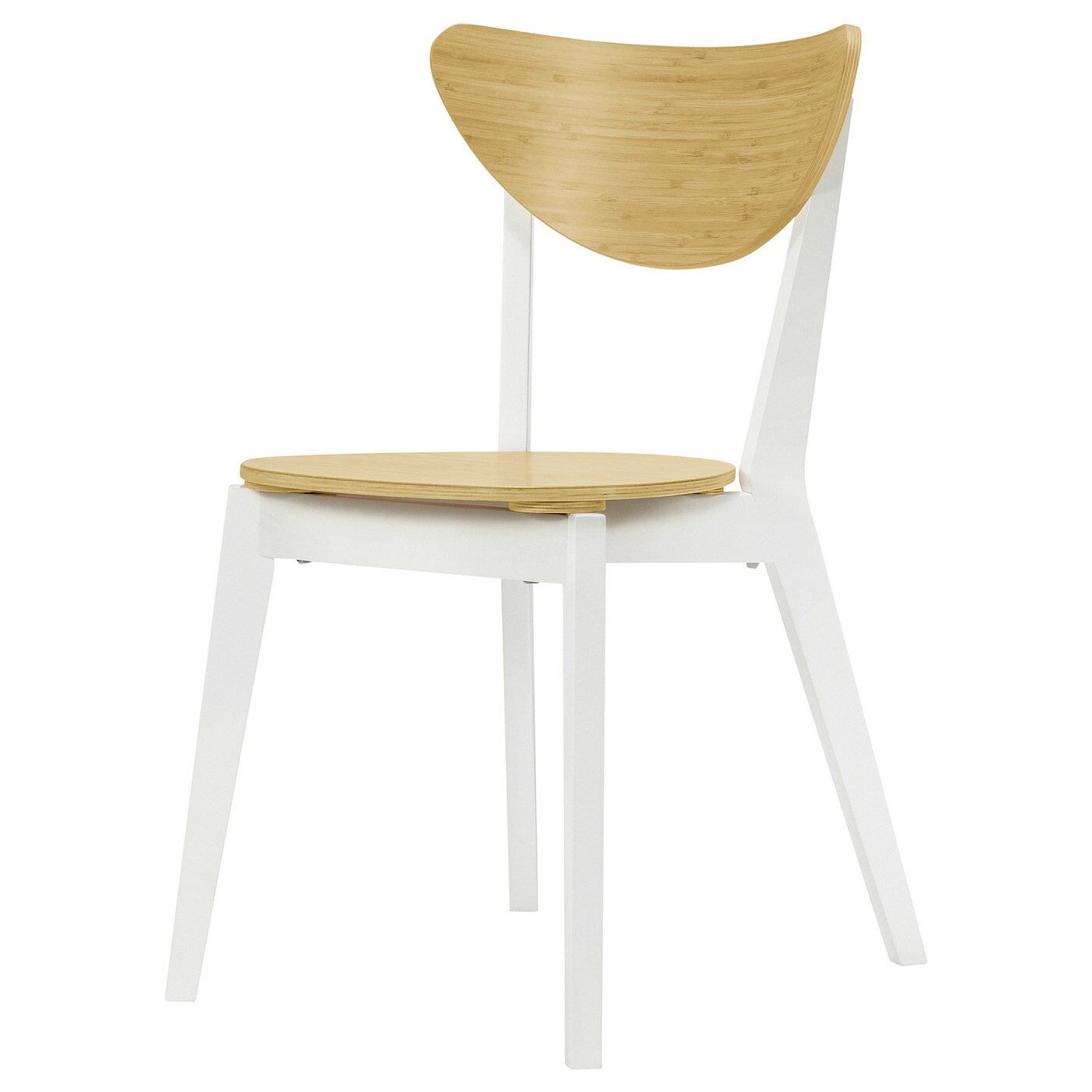 NORDMYRA IKEA 605.818.78 Стул бамбук/белый