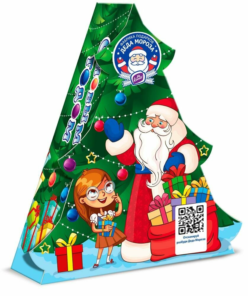 Новогодний подарок елочка с иголочки 350 г конти