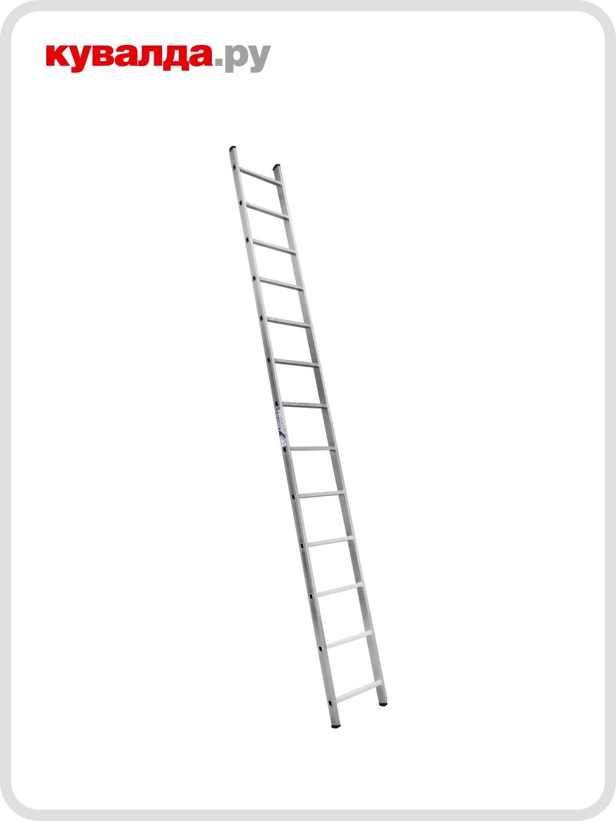 Лестница приставная алюмет H1 5114
