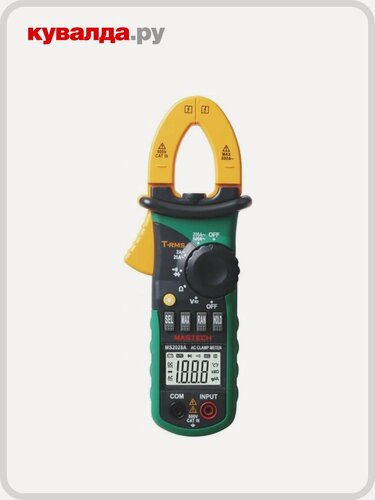Изображение товара Клещи токоизмерительные MASTECH MS2028A с t-rms