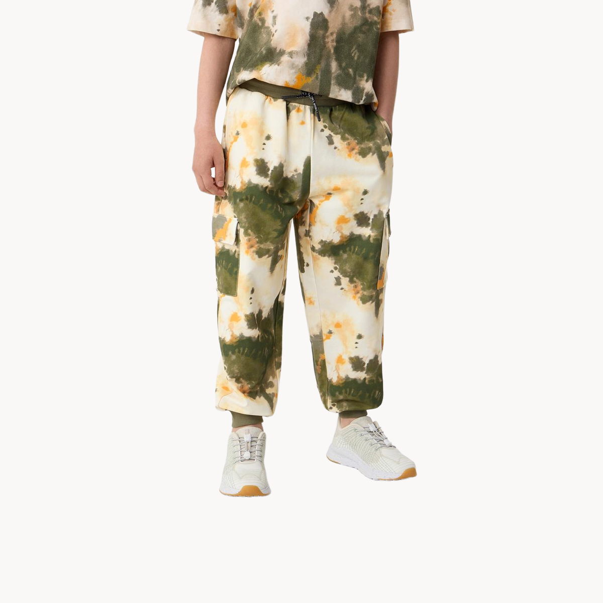 Брюки спортивные Lassie Luola, размер 134, зеленый, — фото 1