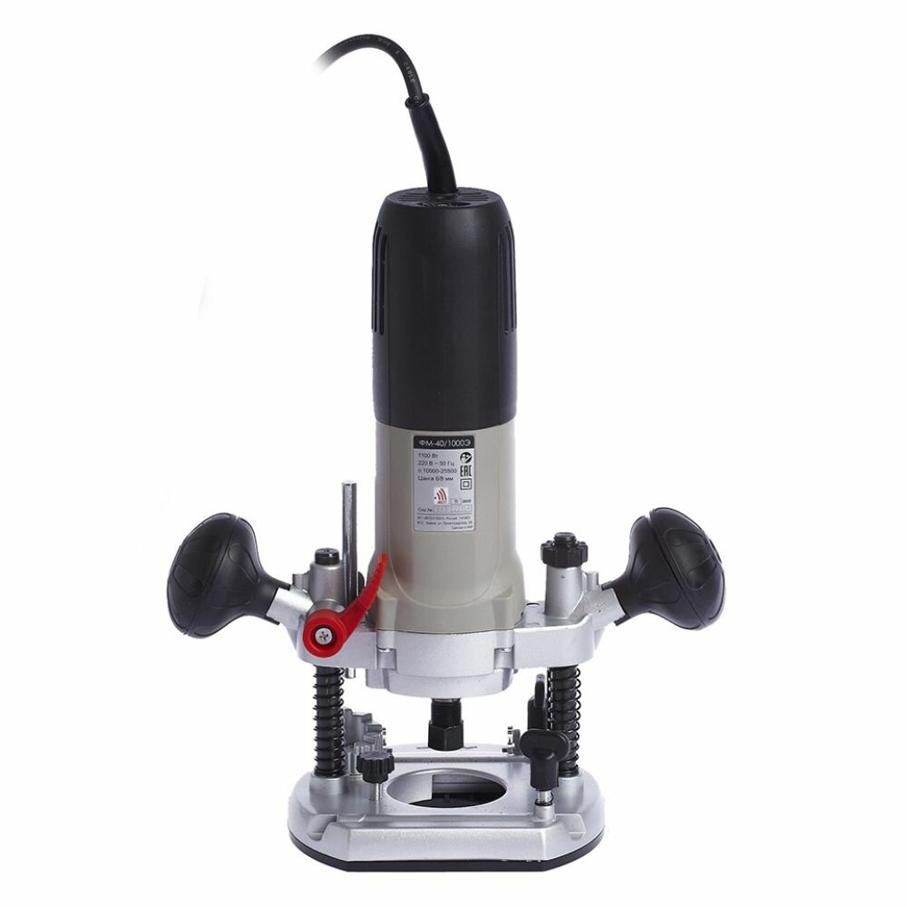 Фрезер 220В 1100Вт ход фрезы-44мм цанга-8мм ФМ-40/1000Э ИНТЕРСКОЛ 440.1.0.00