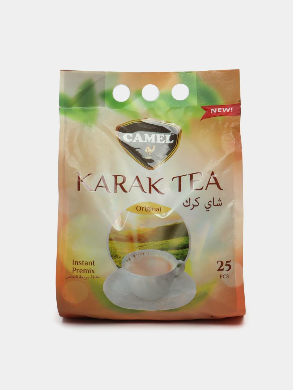 Чай Camel "Karak Original", 25 пакетов, растворимый, для быстрого заваривания