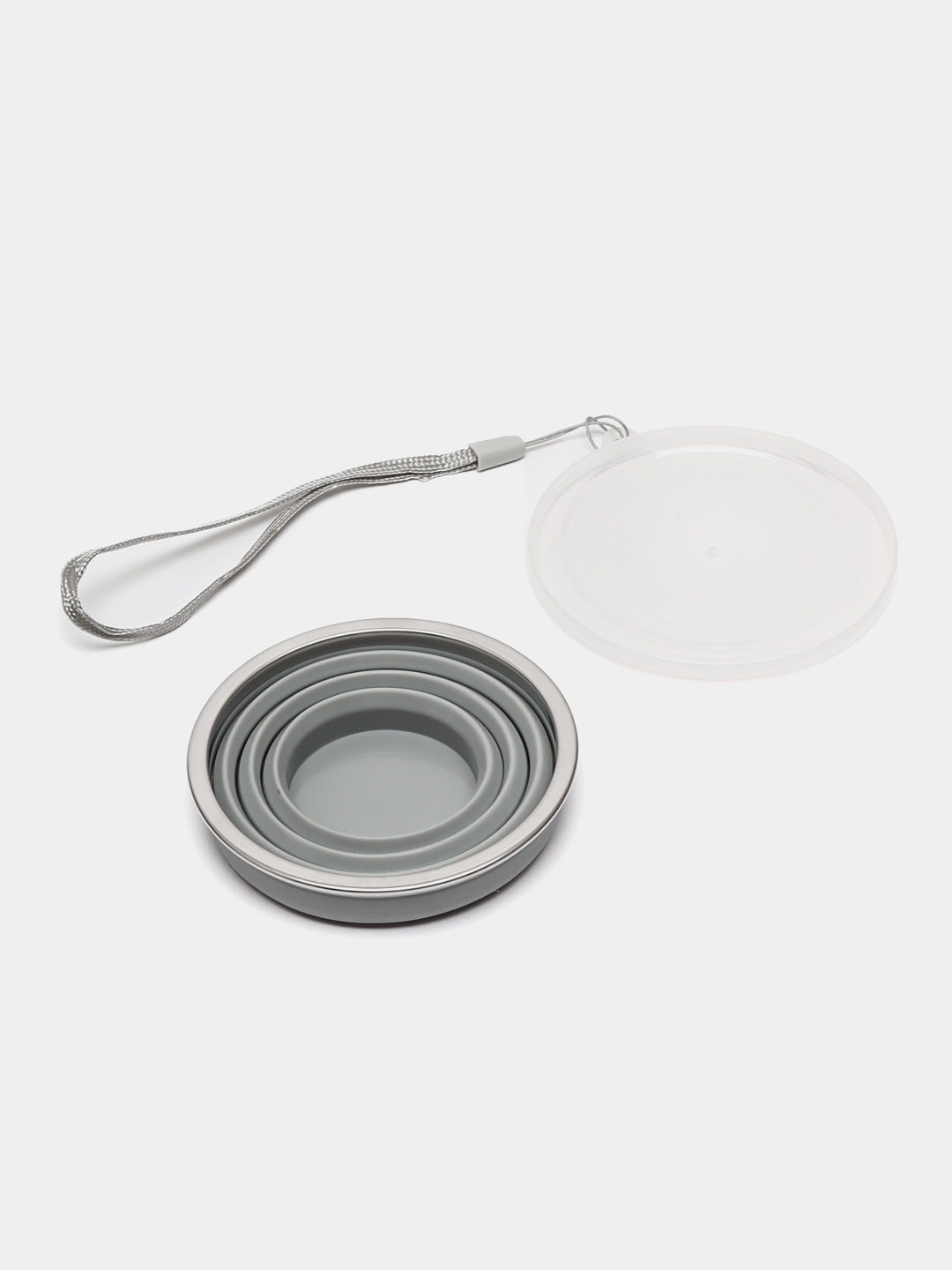 Силиконовый стакан, складной, 200 мл — фото 1