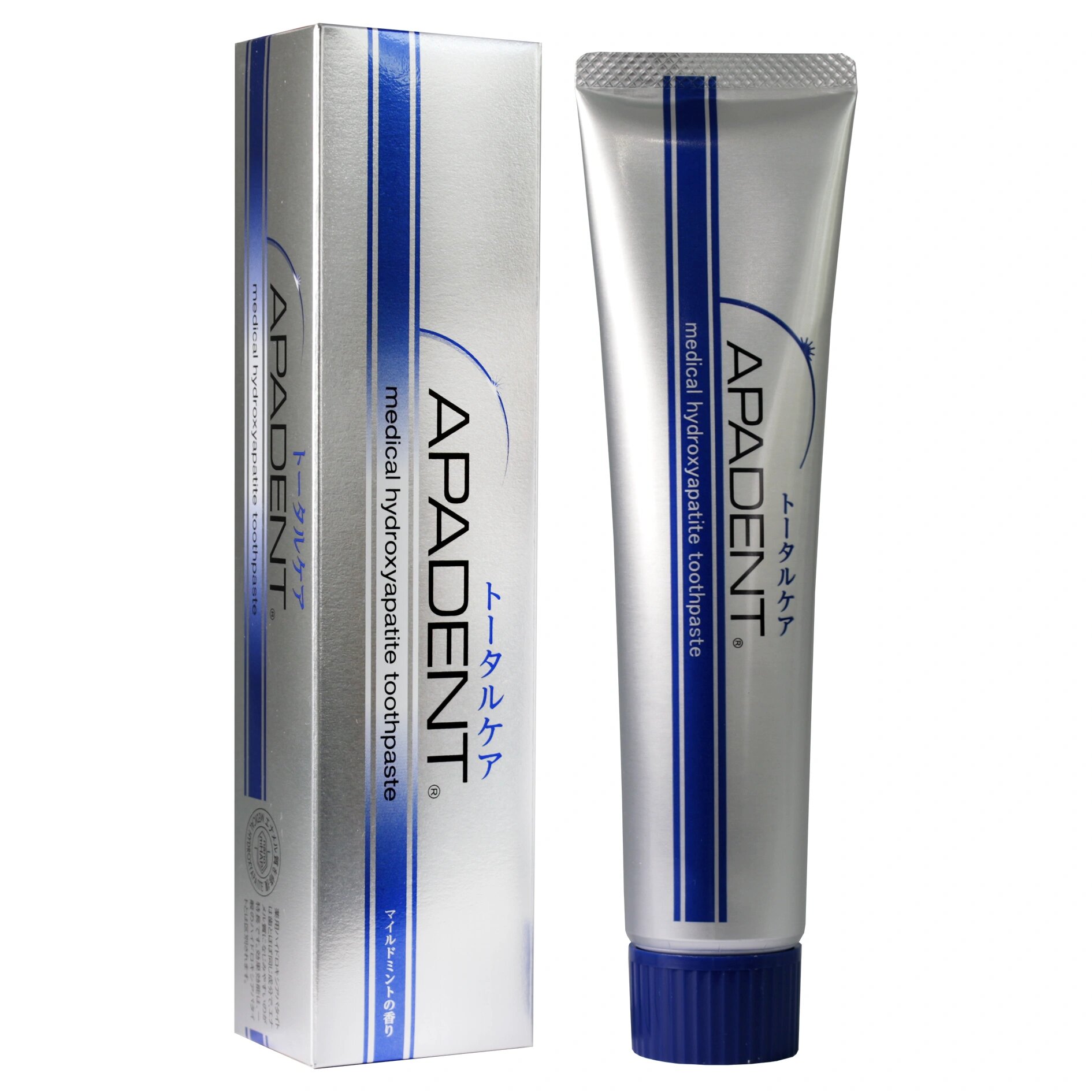 Укрепляющая комплексная зубная паста Apadent, с нано-гидроксиапатитом, 120 гр