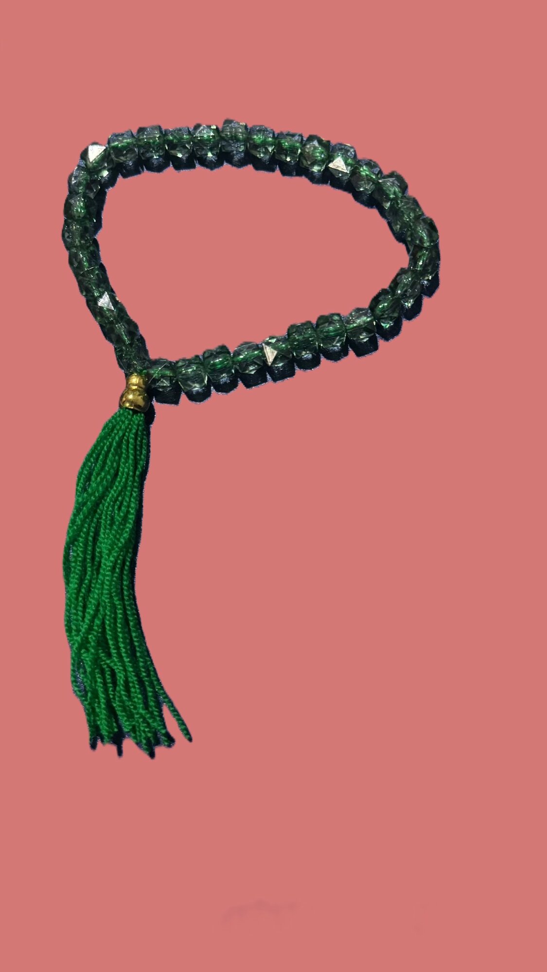 Чётки, длина 33 см, green — фото 1