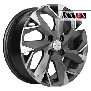Диски литые Khomen KHW1402 5.5х14/4х98 D58.5 ET35.0, Gray-FP