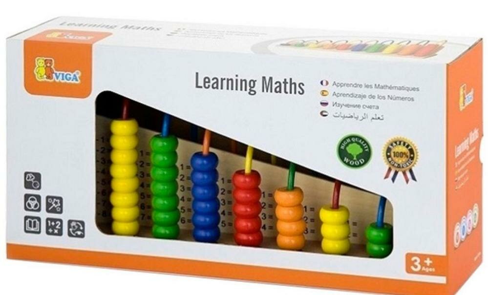 Счеты Viga, в коробке — фото 1