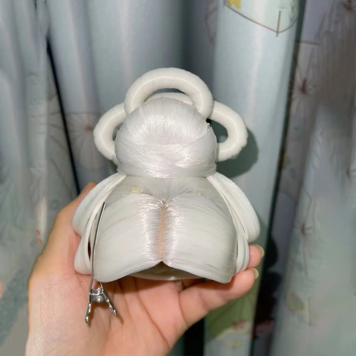 Костюм и парик для куклы BJD 1/4 1/3, черный, 20-22см