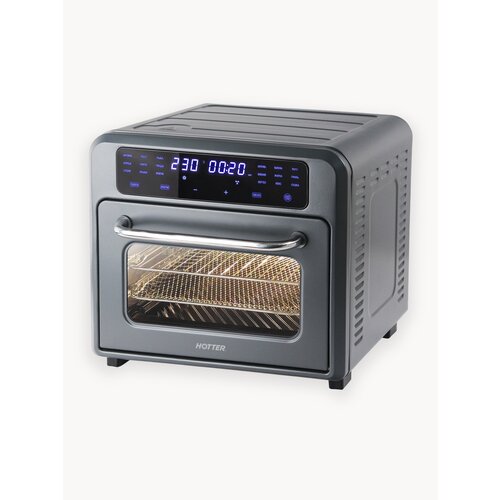 Мини-печь с конвекцией HOTTER HX-16 настольная духовка - аэрогриль объем 16л 5 режимов 1200 Вт белая 13590₽