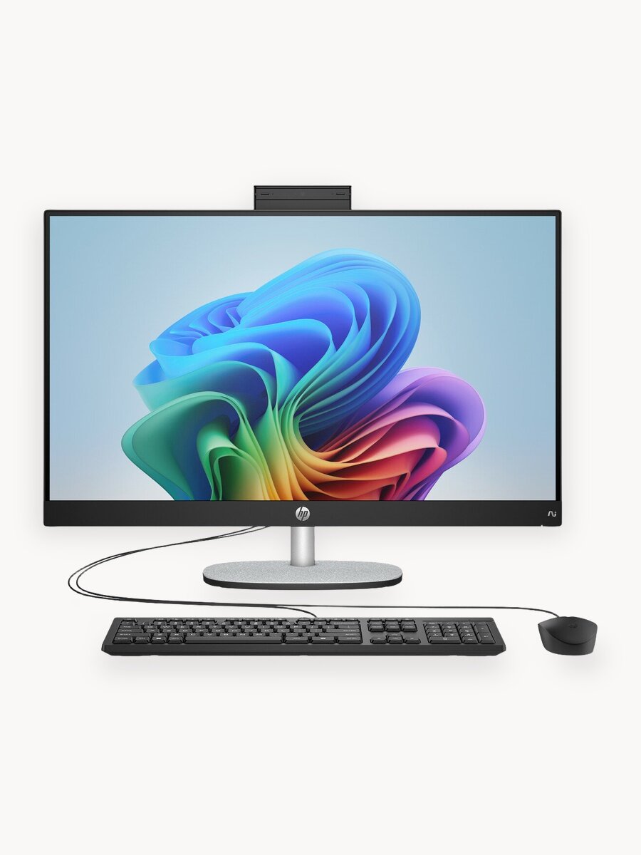 HP All-in-One Desktop Next Gen AI 27-ct2075m PC, W11, 27", AMD Ryzen™ AI 7, 16 ГБ , 512 ГБ SSD, FHD.