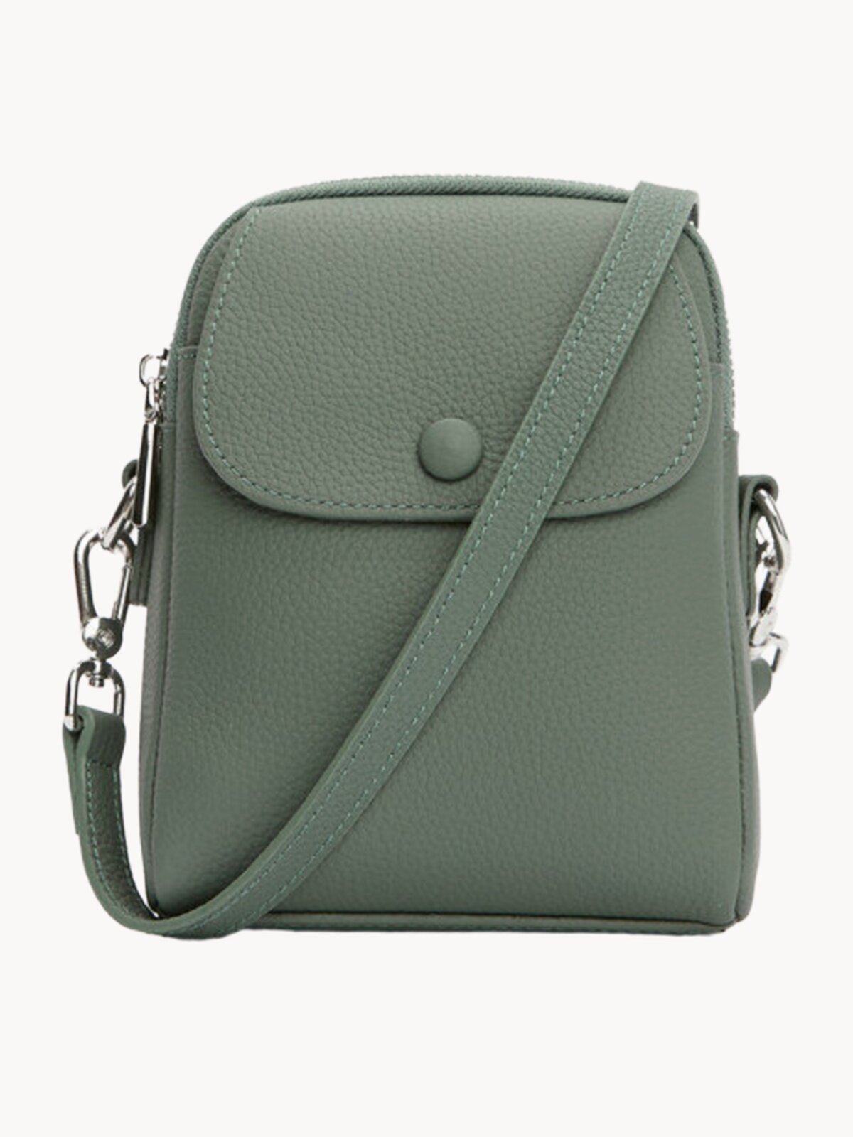 Сумка кросс-боди TENDANCE, серо-зеленый