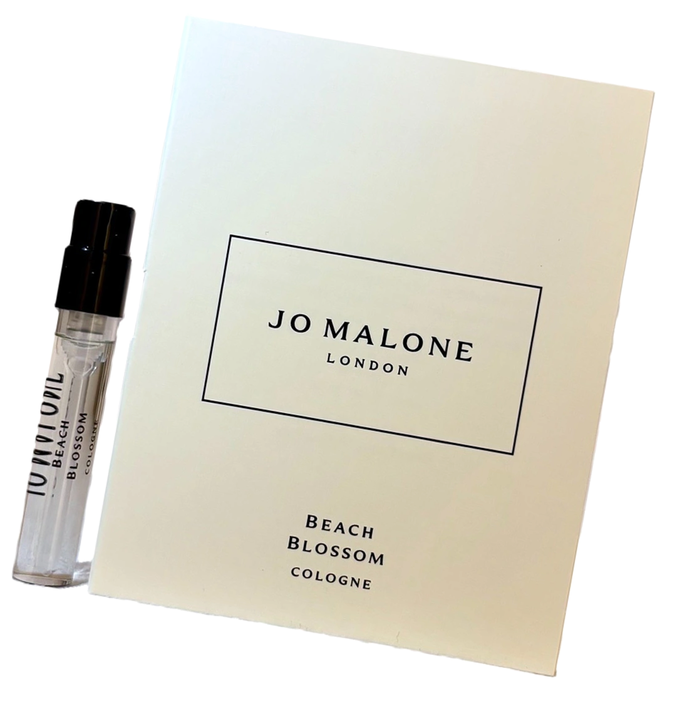 Одеколон Jo Malone Beach Blossom мини 1.5 / Сэмпл аромата Джо Малон Пляжный Цветок / Пробник оригинального парфюма