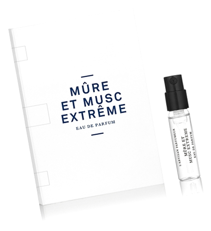 Парфюмерная вода L Artisan Parfumeur Mure Et Musc Extreme мини 1.5 / Пробник яркого аромата Л Артизан Парфюмер Мюр И Мюск Экстрим