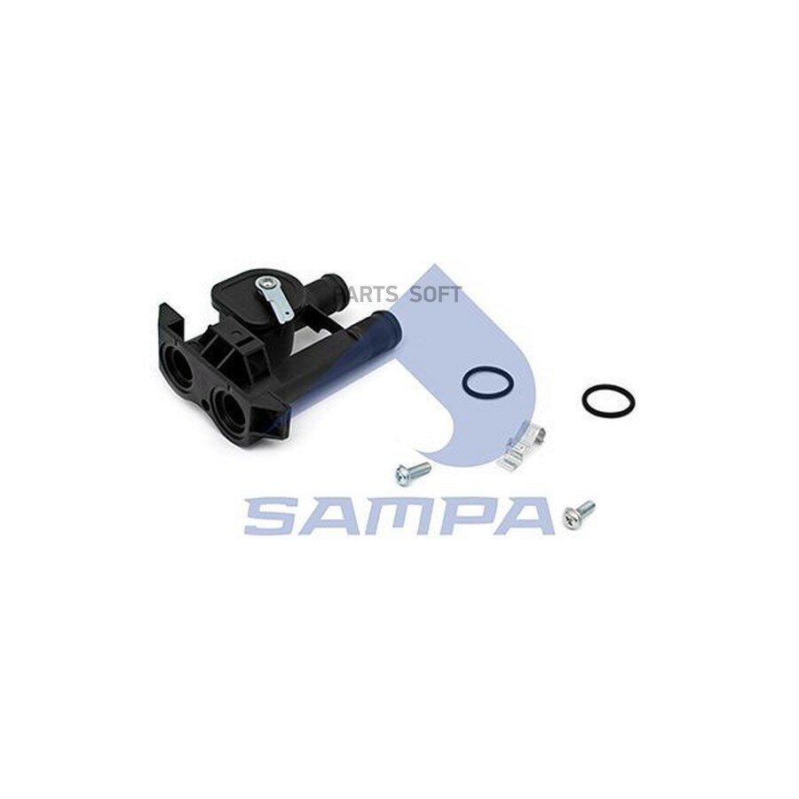 Кран отопителя !\RVI Premium/Kerax, DAF LF45/55 01> от официального дистрибьютора, SAMPA, артикул 052078