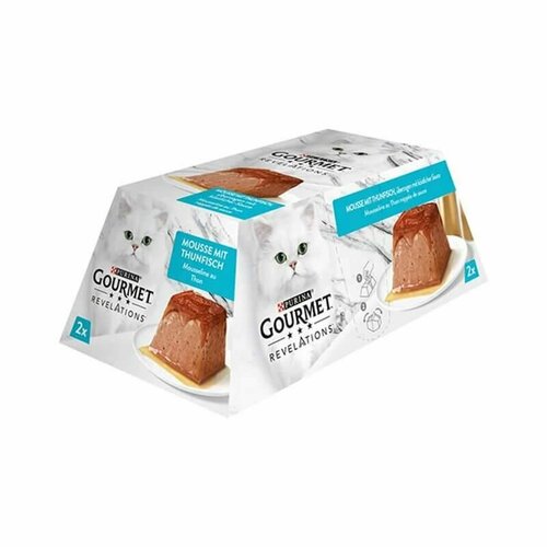 ProPlan Gourmet Revelations Консервированный корм с тунцом для кошек 2х57гр