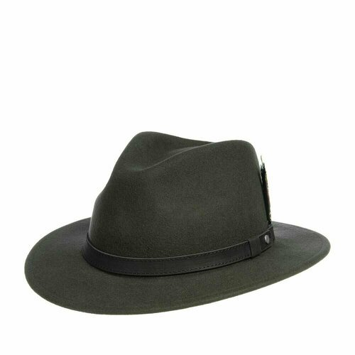 фото Шляпа stetson для мужчин и женщин, размер m, серый