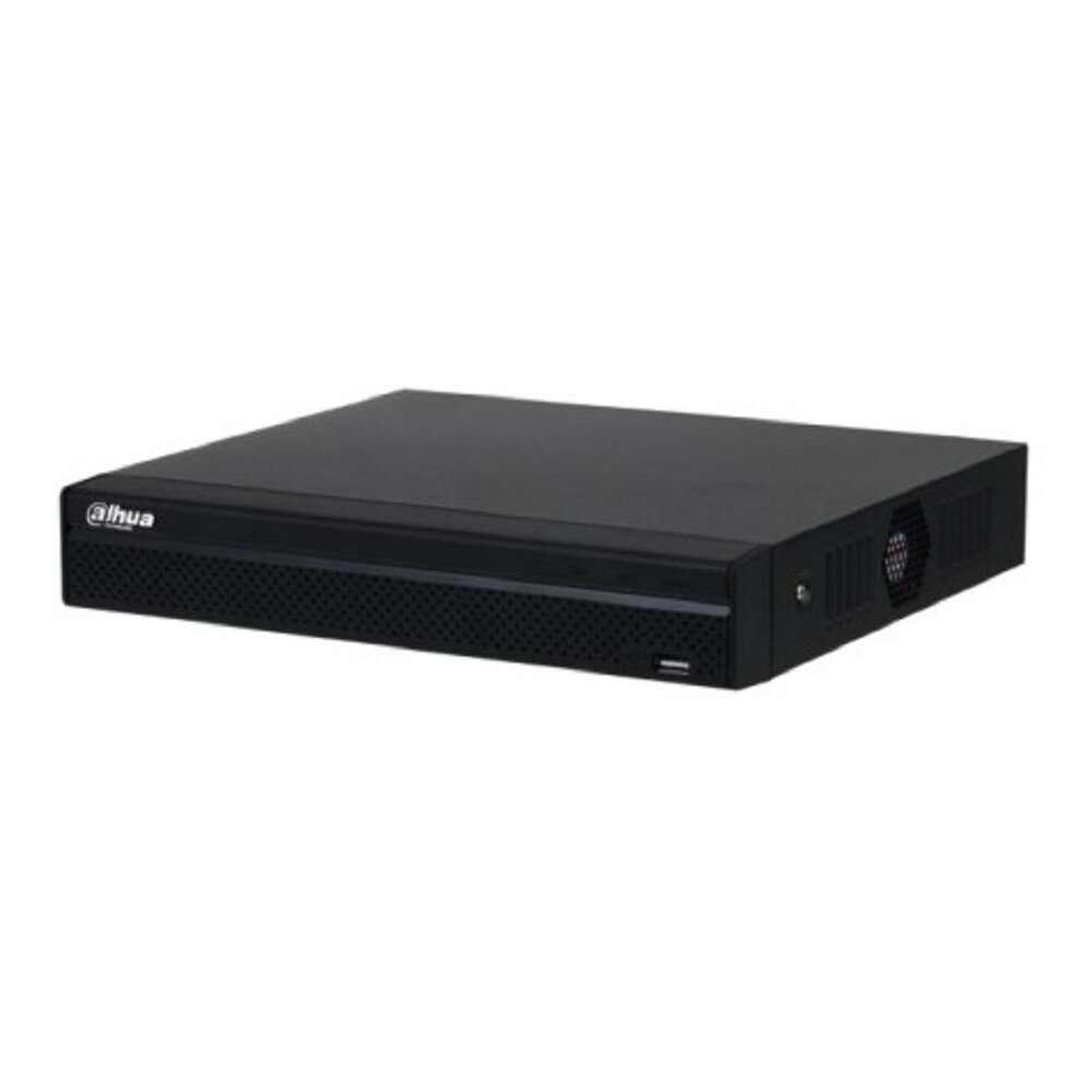 DAHUA Видеорегистраторы DHI-NVR1108HS-S3 H 8-канальный IP-видеорегистратор 4K и H.265+, входящий поток до 80Мбит с, 1 SATA III до 8Тбайт
