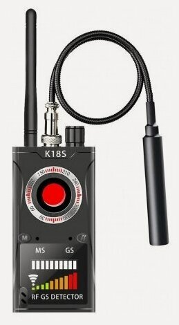 Изображение товара Детектор жучков и скрытых камер Bug Detector Hunter K18S