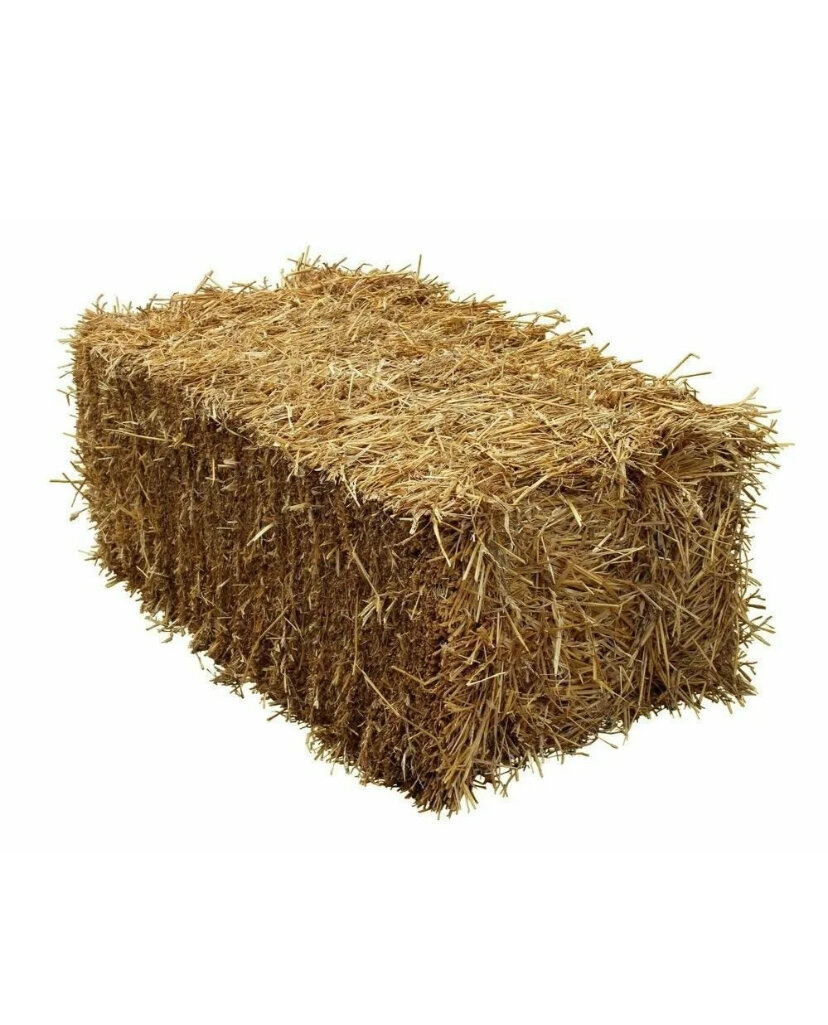 Солома Ячменная объём 230л 9-10 кг. Сухая чистая. Урожай 2025 года.