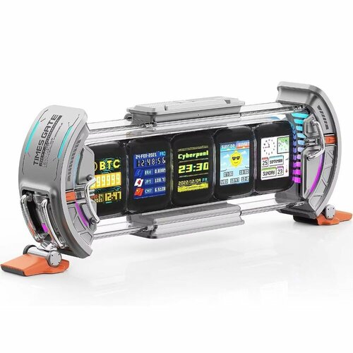 Divoom Times Gate Цифровые Часы С Интеллектуальным Управлением Через Приложение RGB LED Дисплей 11295₽