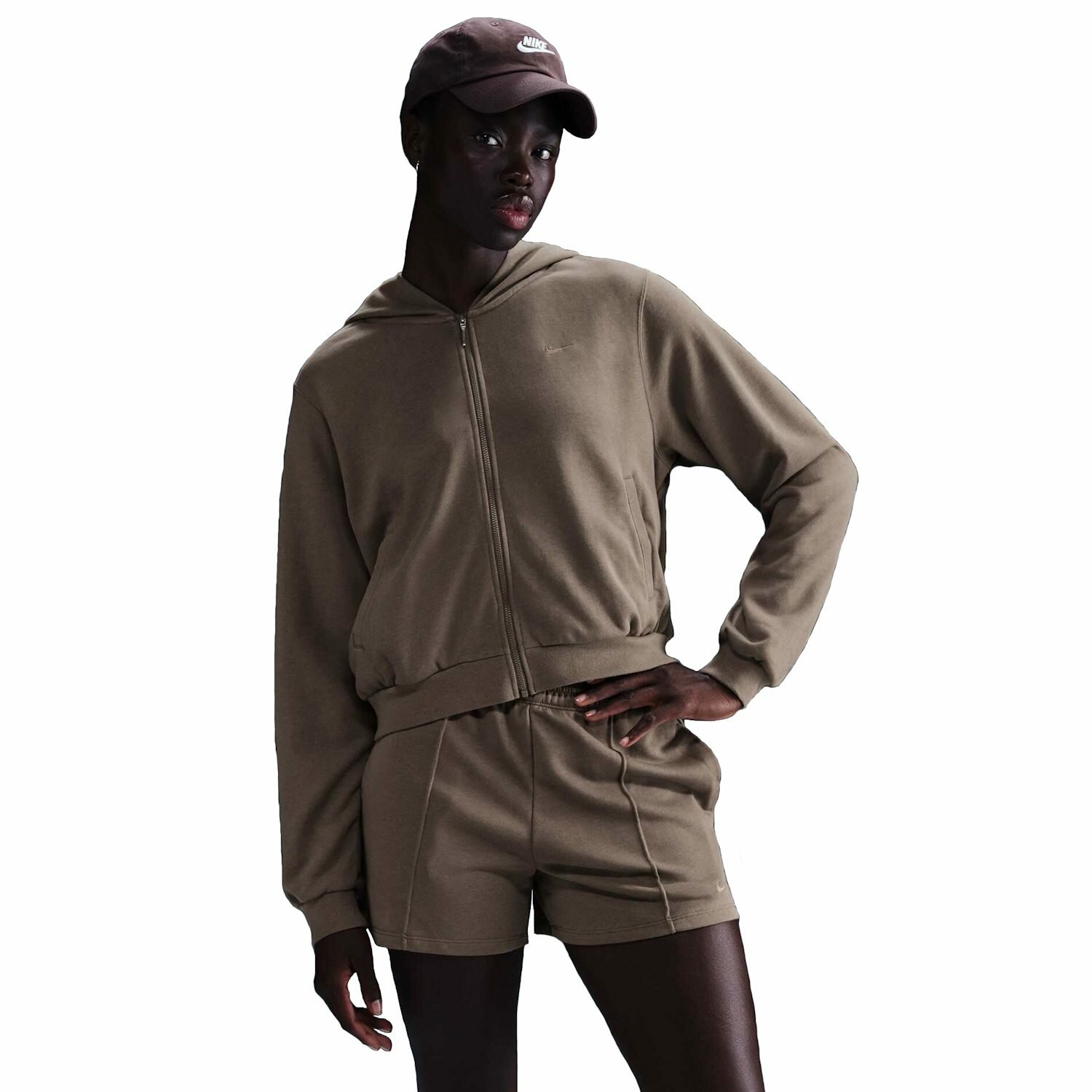 Олимпийка Chill Terry Loose Full-Zip French Terry Hoodie