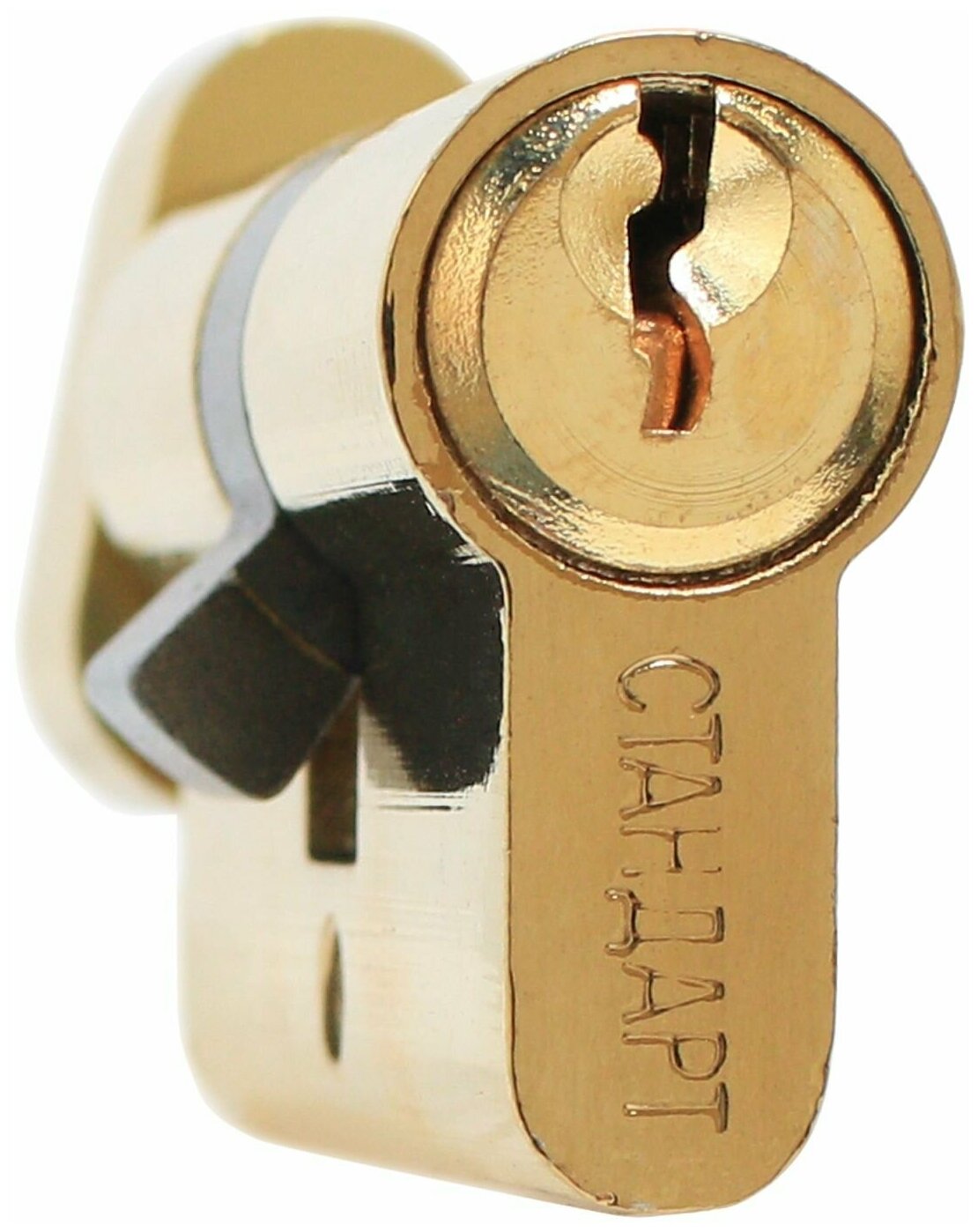 Цилиндровый механизм (личинка замка) 60 мм с вертушкой для врезного замка Стандарт Z. I.60В-5K BP, 5 ключей