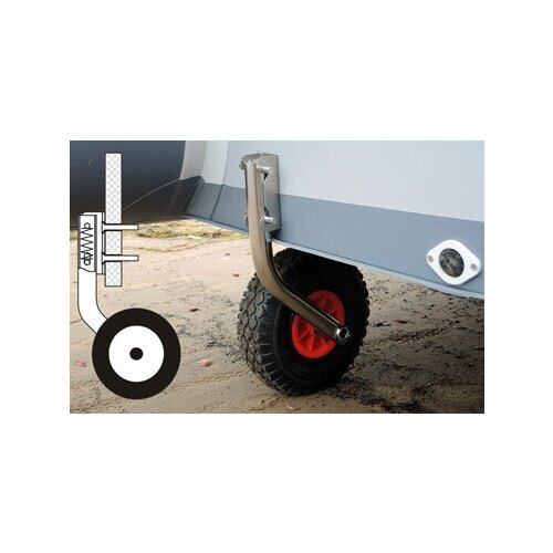 badger колеса для надувной лодки handy wheels 110 140 kg BADGER Колеса для надувной лодки HANDY WHEELS (110 - 140 kg)