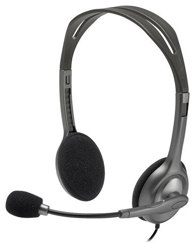 Гарнитура Logitech H111 (981-000593), серый