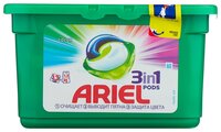 Капсулы Ariel PODS 3-в-1 Color 13 шт. пластиковый контейнер