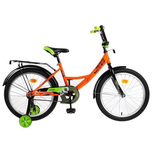 Городской велосипед Novatrack Vector 20 (2019) оранжевый (требует финальной сборки) городской велосипед novatrack urban 18 2019 черный 11 5 требует финальной сборки