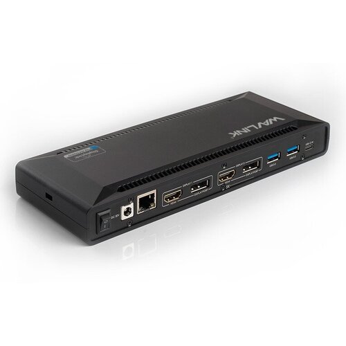 Док-станция WAVLINK WL-UG69PD2 PRO USB-C/USB3.0 Ultra 5K(Dual 4K)Universal with 100W PowerDelivery Include 20V/6.5A Power Adapter/4*USB3.0/2xUSB-C/2xD watt fiona bus
