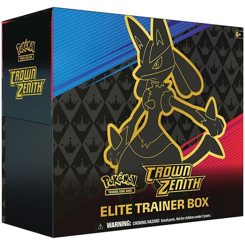 pokemon бустер карточек sword and shield crown zenith Pokemon: Набор карточек Sword and Shield: Crown Zenith Elite Trainer Box