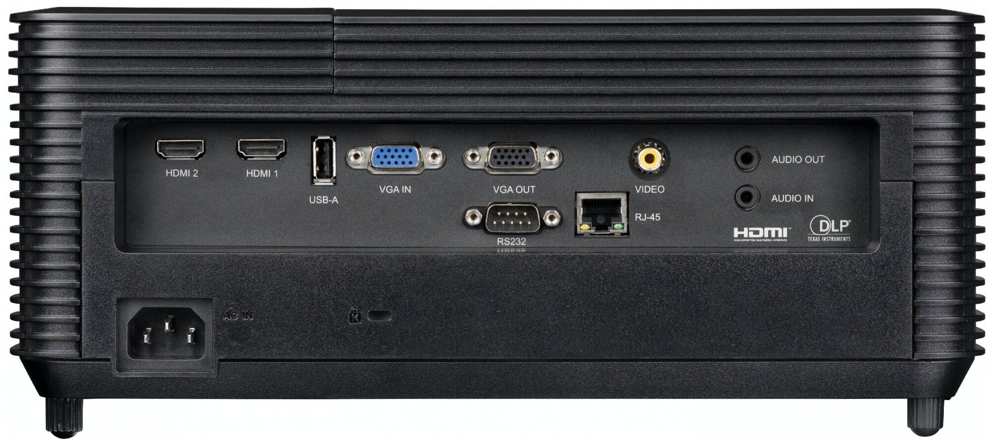 Проектор INFOCUS IN136 DLP, 4000 ANSI Lm, WXGA (1280x800), 28500:1, 1.54-1.72:1, 3.5mm in, Composite video, VGAin, HDMI 1.4aх3 (поддержка 3D), USB-A (для SimpleShare и др.), лампа 15000ч.(ECO mode), 3 - фото №6